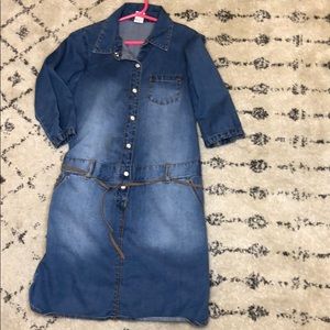 Girl denim dress
